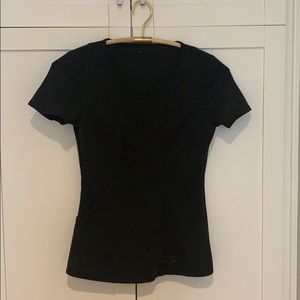 Xs black jaanuu scrub top